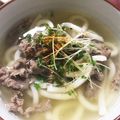 にゃがたりん's cooksnap of when they made 簡単！お肉でつゆも美味な関西風うどん.