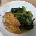 ☆tomo_☆'s cooksnap of when they made かつお菜と野菜天の煮物*.
