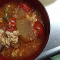 あかぷり's cooksnap of when they made 朝に美味しい♡冬瓜とトマトの爽やかスープ.