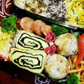 flatty1016's cooksnap of when they made 海苔入りだしまき玉子.