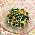 なつき☆ミ's cooksnap of when they made 混ぜるだけ☆野菜とわかめのサラダ.