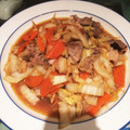 たなかno's cooksnap of when they made 豚肉と白菜の甘辛炒め.