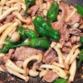 カルチョーフィ's cooksnap of when they made 牛肉とキノコのオイスターソース炒め.