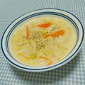 まあまま☆0403's cooksnap of when they made 白菜と高野豆腐のミルクスープ.