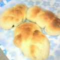 にゃんぽこにゃん's cooksnap of when they made ふわふわもちもちなパン生地♪ミルクパン.