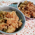 kurukurumin's cooksnap of when they made 和風☆トマト☆鶏肉♪ゴボウ炊き込みご飯.