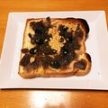 ❁Abake❁'s cooksnap of when they made バター風味＊塩きなこ水ようかんトースト.