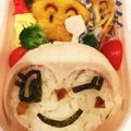 ＊Ryoccco＊'s cooksnap of when they made 簡単キャラ弁　ハムでドキンちゃん.