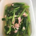 ☆★あーこ★☆'s cooksnap of when they made ★小松菜とハムの炒め物で１品★.