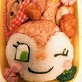 ウサギ農家's cooksnap of when they made キャラ弁☆ドキンちゃん♪.