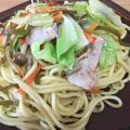 オー美味しいご飯's cooksnap of when they made ひと手間で美味しさアップ！塩焼きそば.