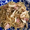 みにとっぽ's cooksnap of when they made ■きのこのコンソメバジルパスタ■.