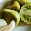 じゃり's cooksnap of when they made 常備菜「グリーントマトのピクルス」.