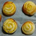 ちゃ～Ｐ's cooksnap of when they made さつまいもカスタードパン.