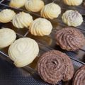 雅美ﾝママ's cooksnap of when they made 黄金比率？簡単、美味しい絞り出しクッキー.