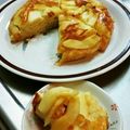 かめこ母さん's cooksnap of when they made ＨＭでリンゴのキャラメリゼケーキ.