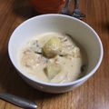 西ヶ原's cooksnap of when they made 鮭とじゃがいもとしめじのホワイトシチュー.