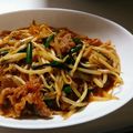 uououuuo's cooksnap of when they made ☆リメイク！牛丼の残りで激ウマ台湾丼☆.