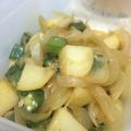 ateorika's cooksnap of when they made じゃがいもとオクラのバター醤油炒め.