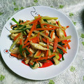 Jyohana's cooksnap of when they made 大根の皮で炒めもの　カミカミおかず.