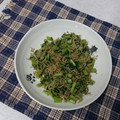 チビママ225's cooksnap of when they made 大根の葉とちりめんじゃこのしょうゆ炒め.