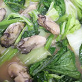ぴゃるか's cooksnap of when they made 牡蠣と白菜のバター醤油炒め★.