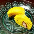 nagi★mama's cooksnap of when they made TOP10入り♡HMでかぼちゃ蒸しパン.