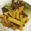 kangoooo's cooksnap of when they made ご飯もりもり！さつま芋と豚肉の甘辛味噌.
