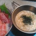 かす”お's cooksnap of when they made 簡単★おつまみ【マグロのピリ辛とろろ芋】.