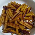 mirakkko's cooksnap of when they made さつまいものバターきんぴら.