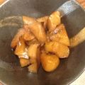 Mayumi80's cooksnap of when they made こんにゃくのにんにく醤油煮.