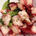 風波蜻蛉's cooksnap of when they made たことにんにくのオリーブ炒め☆.