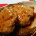 ちゃたろう♪'s cooksnap of when they made ☆つくねの照り焼き☆.