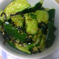 たんぽぽしぃ's cooksnap of when they made ビニール袋１枚で！　簡単ウマウマきゅうり.