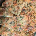 クックPB7HEF☆'s cooksnap of when they made 小松菜とじゃがいもの簡単チヂミ.