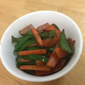 あけみーぬ☆★'s cooksnap of when they made ピーマンとにんじんとハムの簡単炒め♡.