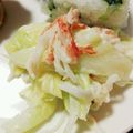 メダカの赤ちゃん's cooksnap of when they made キャベツとかにかまマスタード&マヨサラダ.