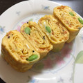ゆきプー♡'s cooksnap of when they made 枝豆と桜えびの卵焼き.