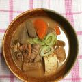 クックVW3FUK☆'s cooksnap of when they made 圧力鍋で簡単☆もつ煮込み.