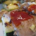 ぽぽたんこぶ's cooksnap of when they made ウマウマ豚肉巻きズッキーニ♪.