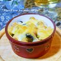 keiO3's cooksnap of when they made ポテトと枝豆のジェノベーゼグラタン.