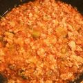 しらたま▽･ｗ･▽'s cooksnap of when they made なんちゃって…ご飯にかけるギョーザ.
