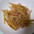 抹茶もつこ's cooksnap of when they made じゃがいも大量消費！酢醤油炒め.