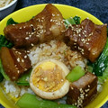 miki♪＾＾'s cooksnap of when they made 簡単☆豚の角煮丼.