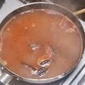 たかはしR's cooksnap of when they made 四川火鍋？？？辛～～～いお鍋☆.