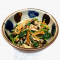 ばにらい's cooksnap of when they made ホーレン草としめじのおかか和え.