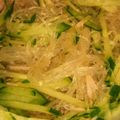 miyubi's cooksnap of when they made 春雨サラダ.