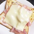 ゆうちょmam's cooksnap of when they made 大人の朝食✿生ハム＆粒マスタードトースト.
