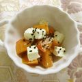 ☆Rokko☆'s cooksnap of when they made 柿とクリチのメープル醤油糀和え.