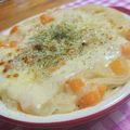 しょみ一's cooksnap of when they made １０分でリメイク☆グラタン.